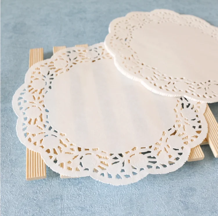 Rectangle White Large Printing Paper Lace Placemat Doilies Buy Large Doily Lace,Placemat