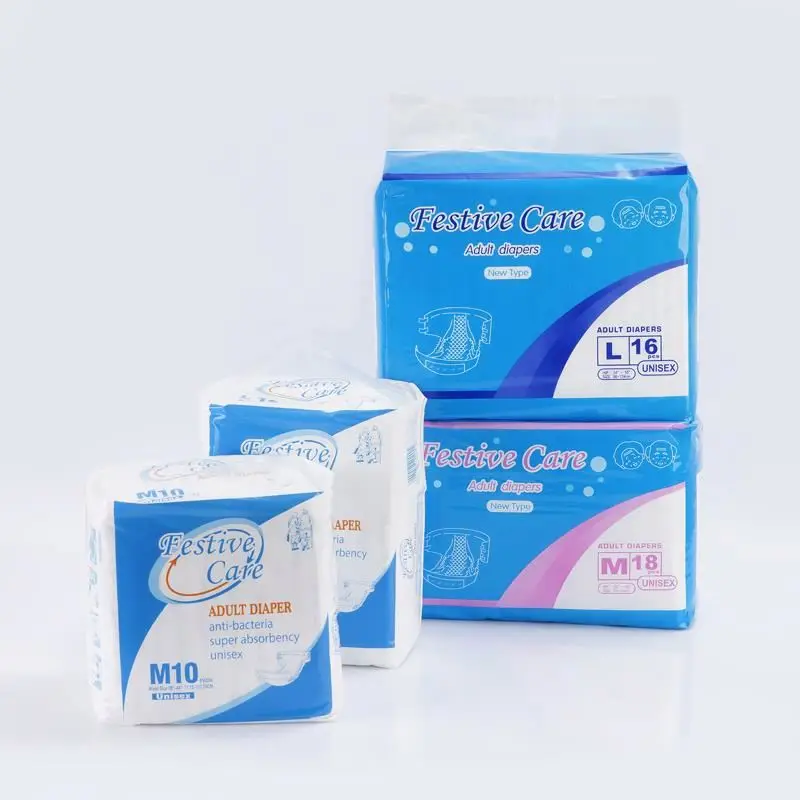 

High quality comfort wholesale super absorbency dry thick adult diapers