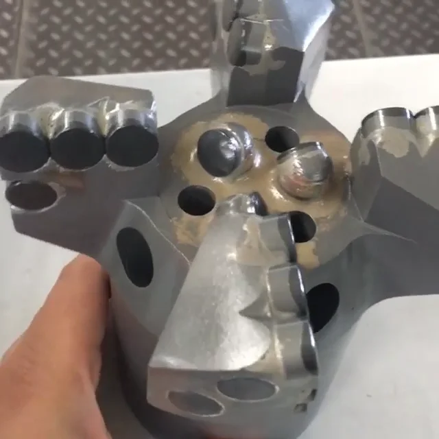 6" 153mm Pdc Bit With 4 Wings Drilling Drag Bit For Hard Rock Drilling