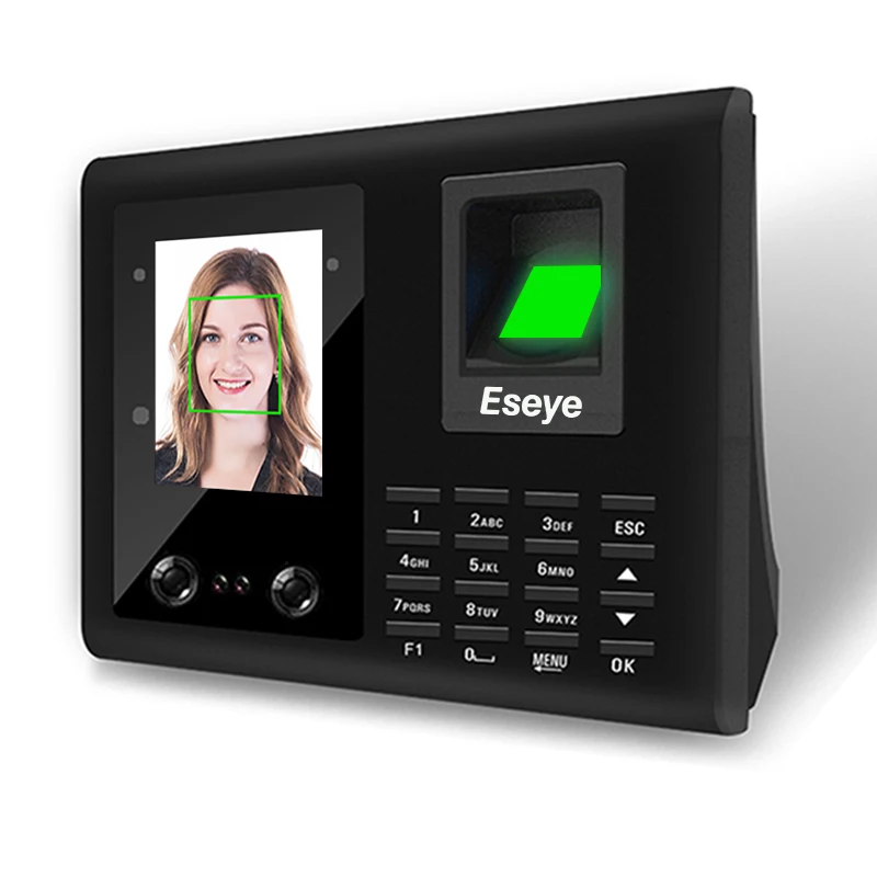 
Eseye 2.8 Inch TCPIP WIFI Face Recognition Access Control Recorder Punch Card Machine System Fingerprint Time Attendance Machine  (62247139969)