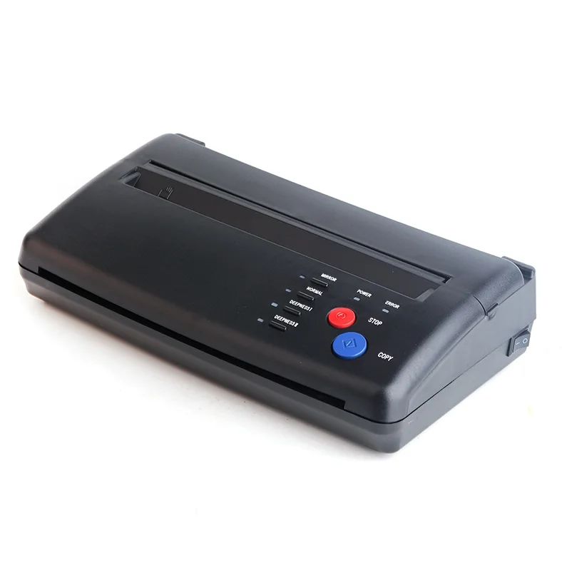

Professional Tattoo line artwork rotary transfer machine Tattoo terminal copier machine, Black