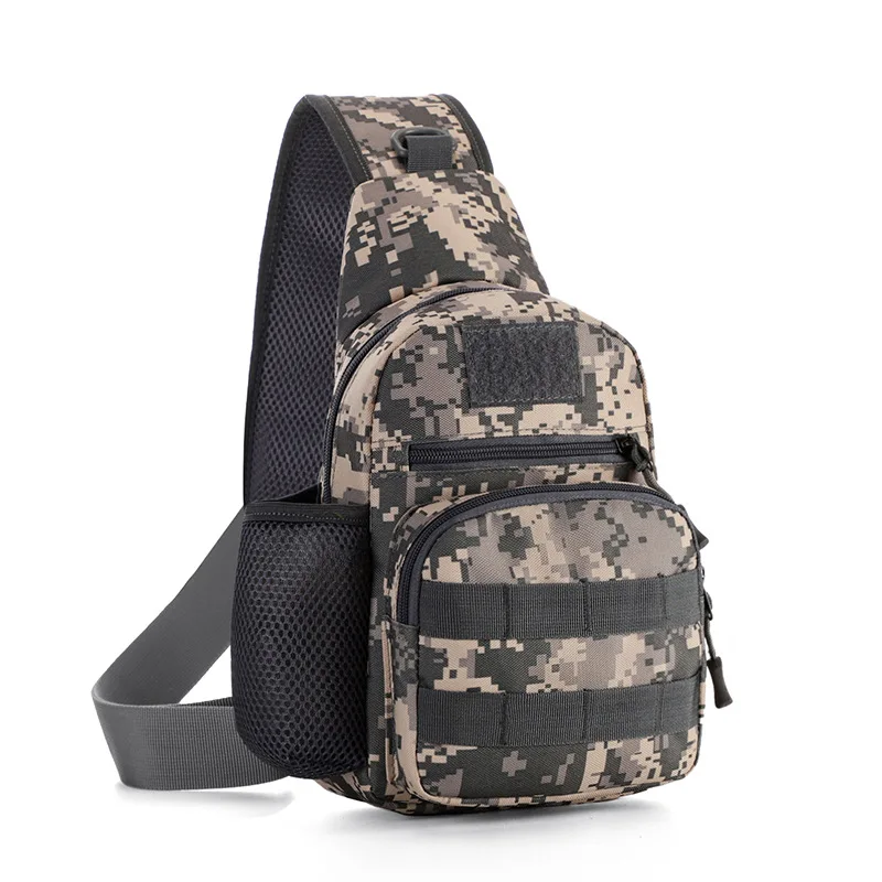 

Waterproof Oxford Sling Crossbody Shoulder Bag Outdoor Camouflage Sport Tactical Chest Bag, Customized color