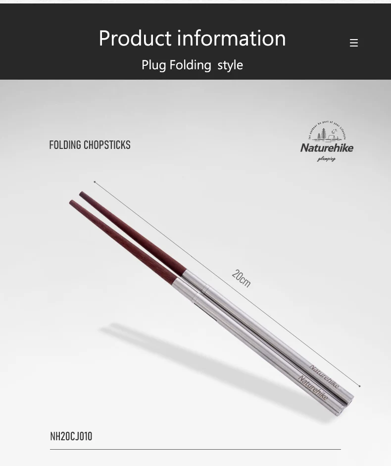 Naturehike Outdoor Camping Glamping Picnic Bbq Portable Wood Folding