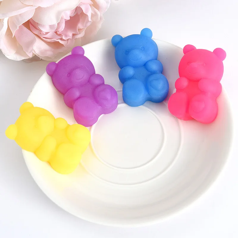 

New Design Release Pressure Bear Squishy Mochi Sensory Sticky Balls Bubble Blobbie Fidget Toys Animal squishy toys Gift