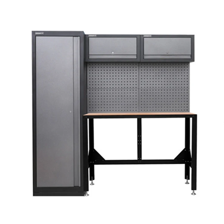 2 Drawer Garage Tool Cabinet Mechanic Auto Mobile Tools Box Aluminium Workbench Garage Tool Cabinet System
