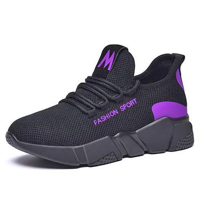 

Fancy nice wholesale ladies footwear breathable comfy casual jogging walking shoes cheap sneakers women, 3 color ways
