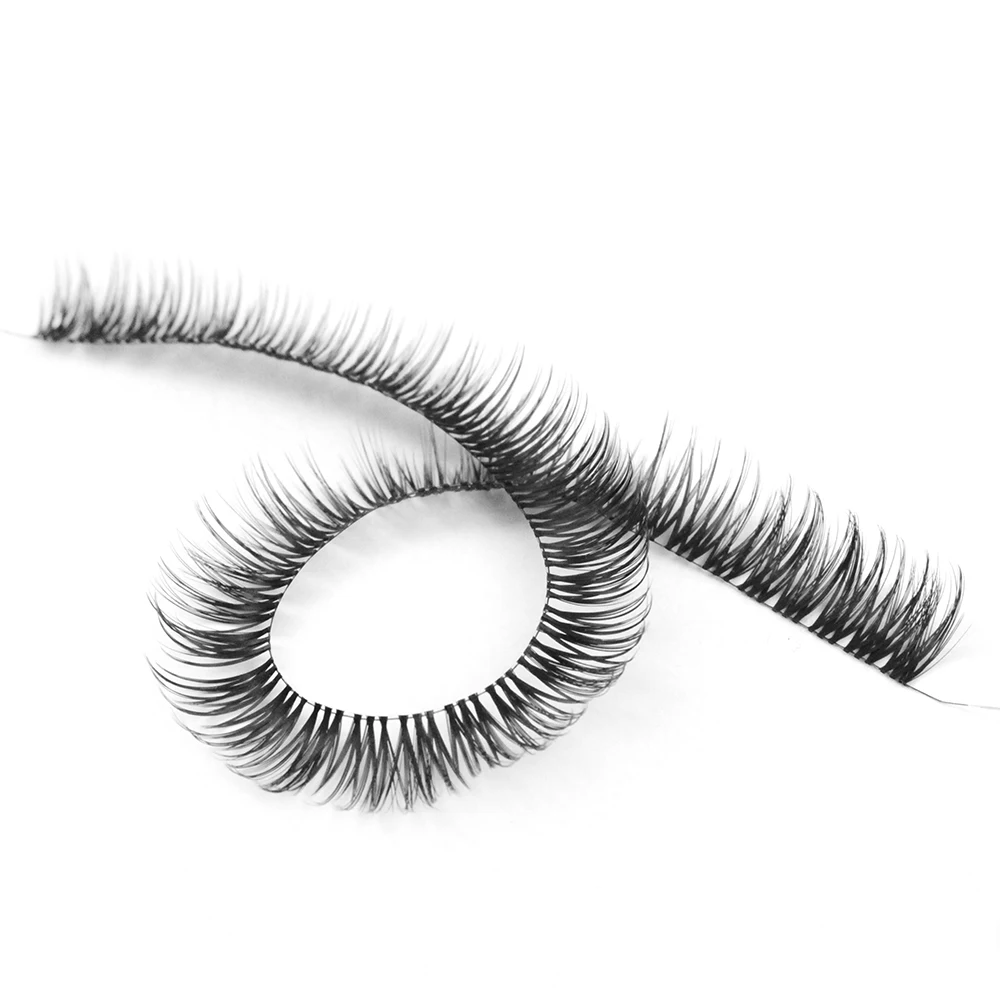 

Segment lash ribbons different length 10mm 12mm 14mm private label segment lash kits lashes cluster