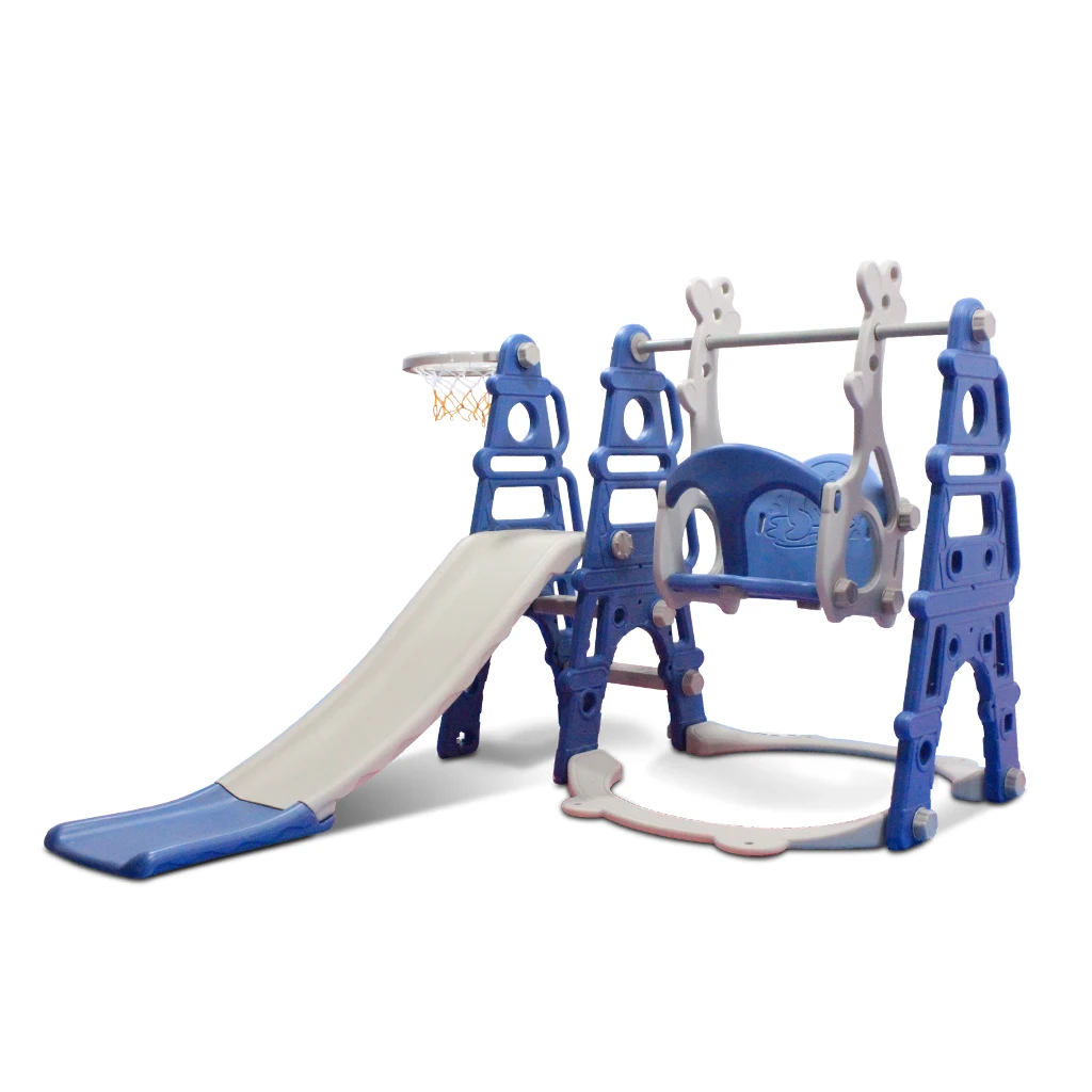 

Hot Sale Children Plastic Slide Indoor Home Baby Swing Slide Combination Small Baby Toy