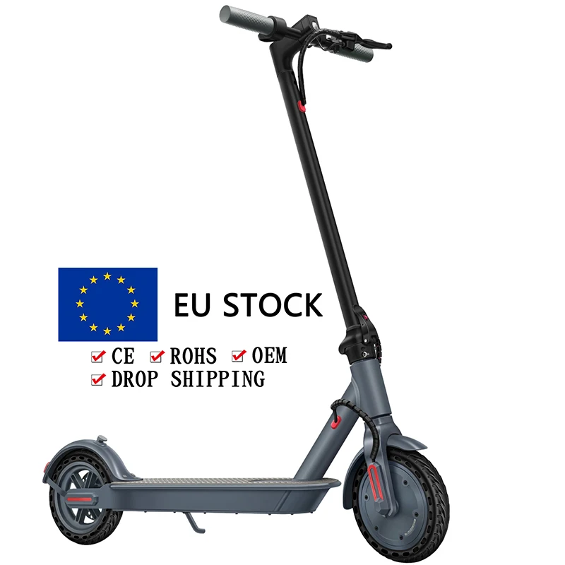 

Europe Germany Warehouse 350W Motor 10.4Ah Battery 30Km Range 8.5 inch Waterproof electric scooter foldable scooter electrico