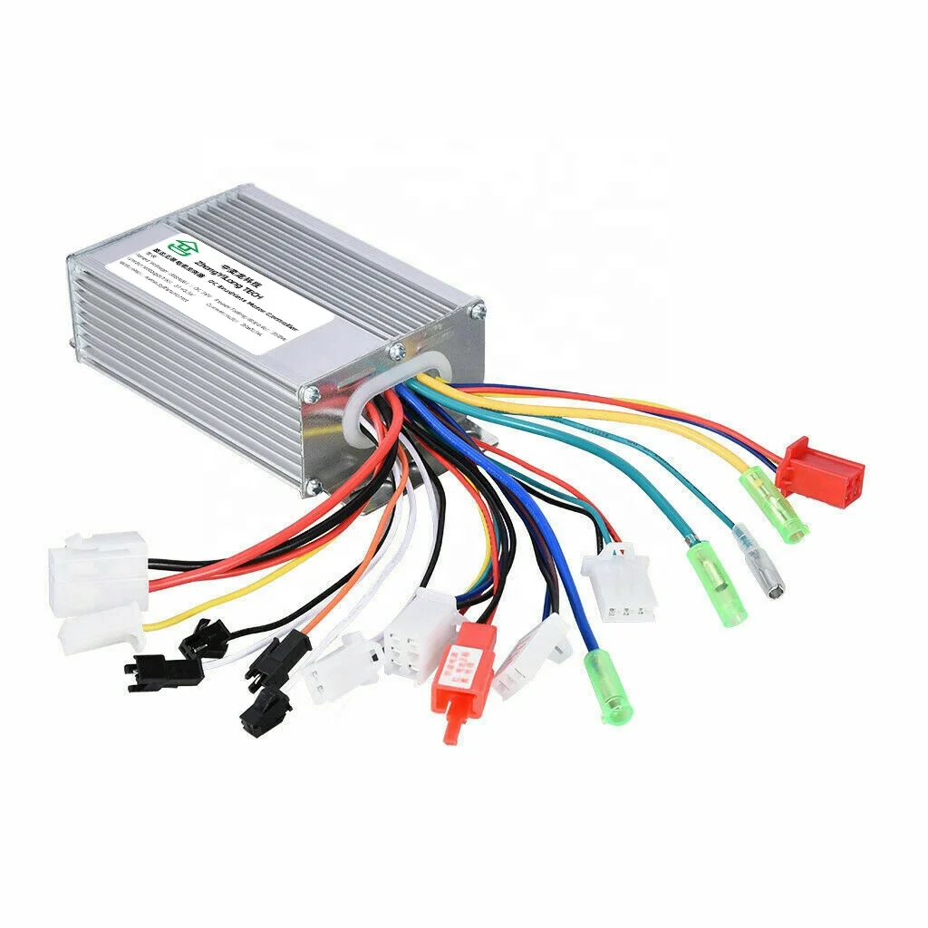 

36v 48v 500w Electric Scooter Tricycle Ebike Controller 24V 36V 250 W Brush Dc Motor E-scooter Controller