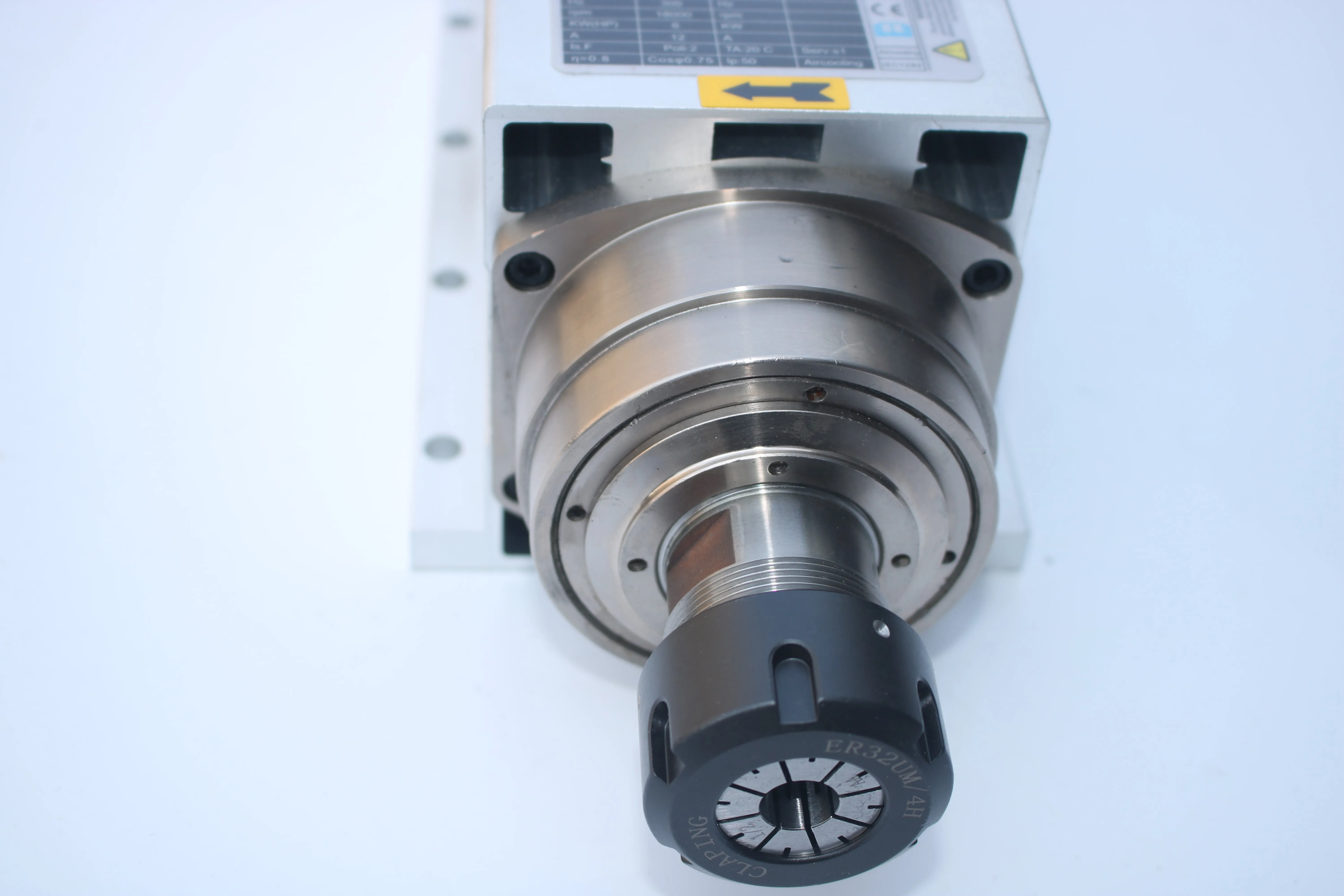 JGF-6.0KW square air cooling spindle motor CNC router spindle motor