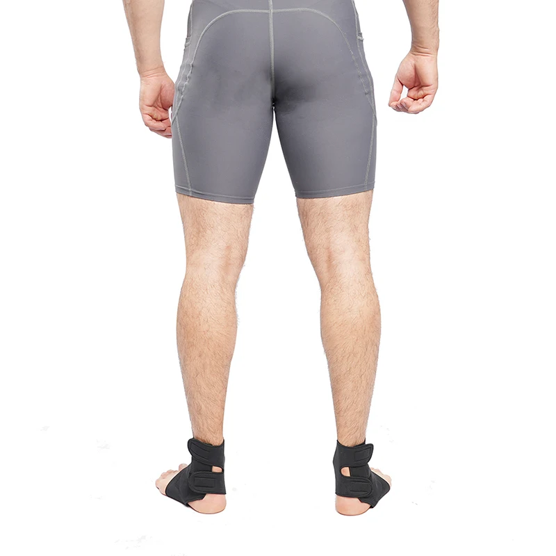 

Self heating ankle support wrap with anti-slip silicone strap adjustable ankle strap brace for men women