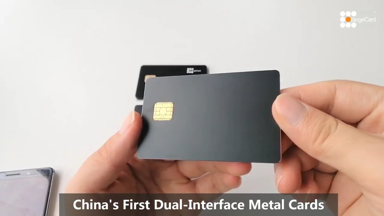China S First Dual Interface Metal Cards Nfc Enabled Metal Emv Credit Card Buy Dual Interface Metal Card Nfc Metal Card Metal Emv Card Product On Alibaba Com