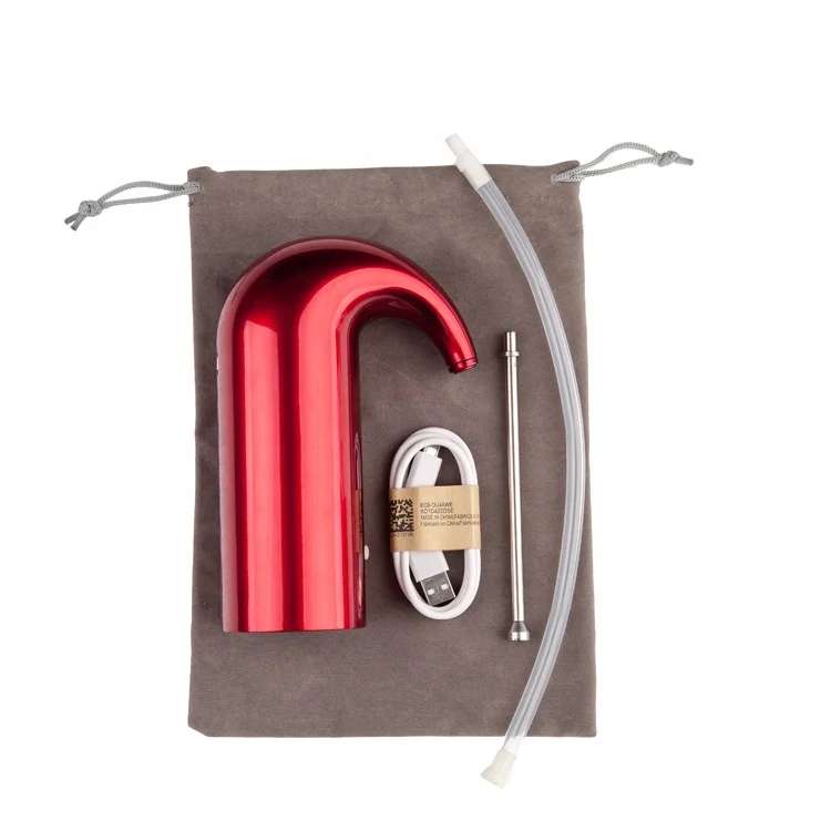 

Amazon Kitchen Gadgets 2021 Innovative Luxury Decanter Automatic Red Wine Electric Decanter Bestseller Gifts for Men, Red, black, white