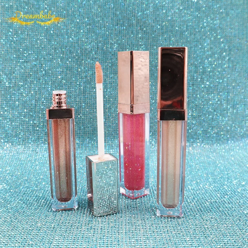 

Cruelty Free Moisturizing Plumping Glitter Lip Gloss Private Label