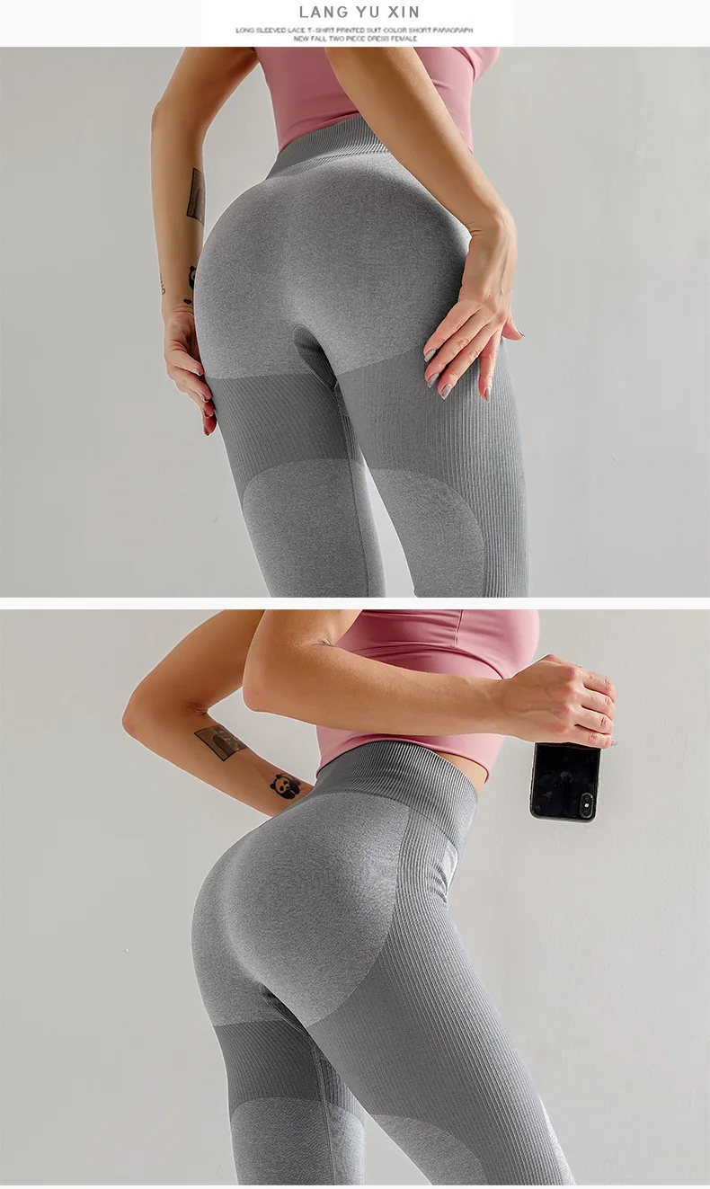 High Waist Design Sports Gym Yoga Leggings Women Brazilian Scrunch Butt