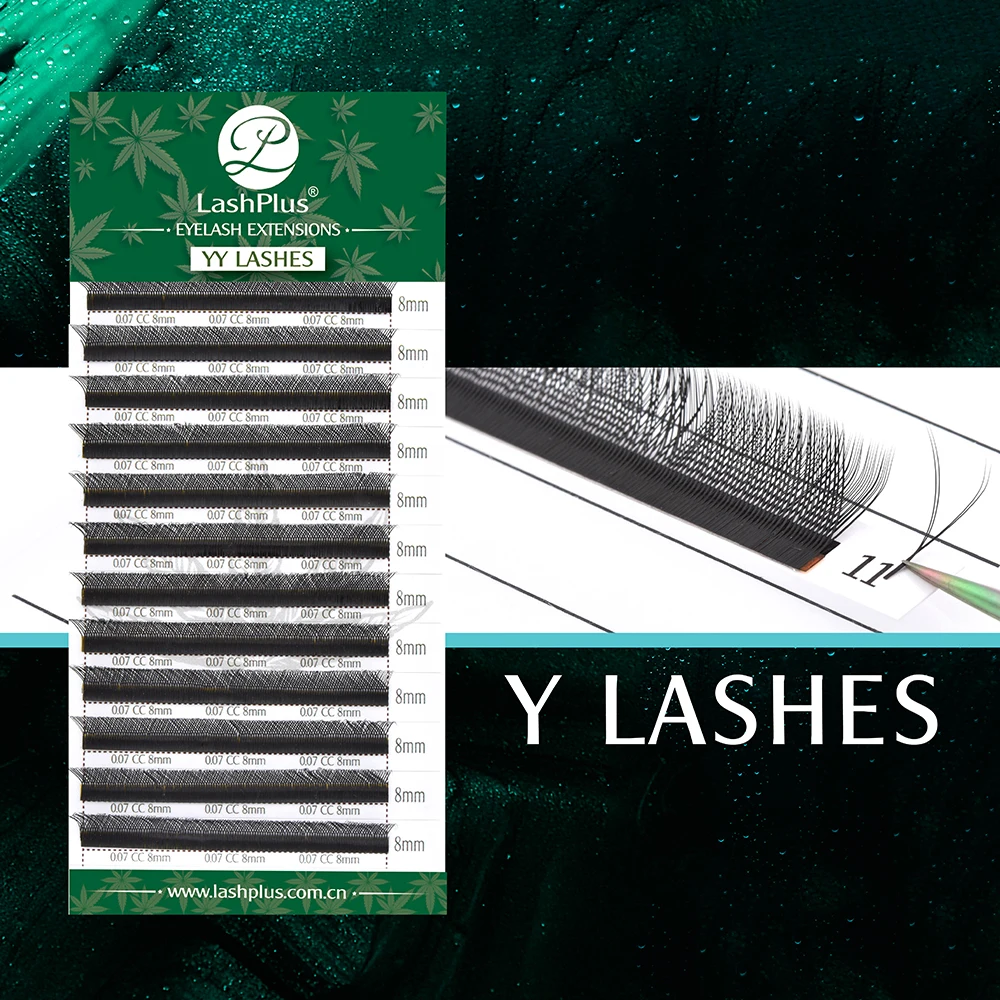 

Spicy Lashes hand made factory price high quality y shape eyelashes cilios YY lash extension trays