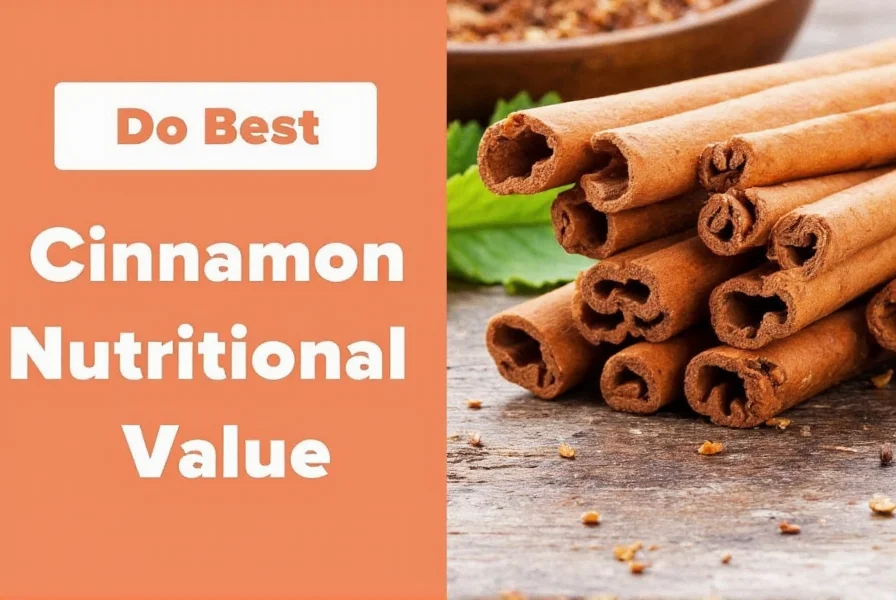 cinnamon nutritional value