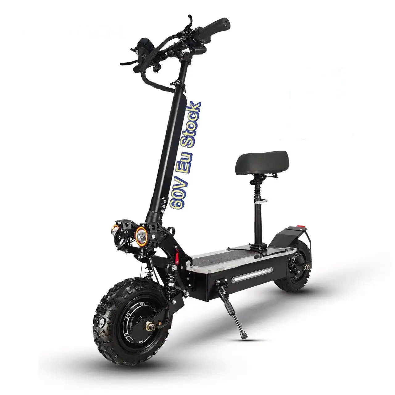 

Free shipping 80km/h DDP eu warehouse fast shipping 5600w 8000w 60v 11inch off-road fat tire powerful electric scooter foldable