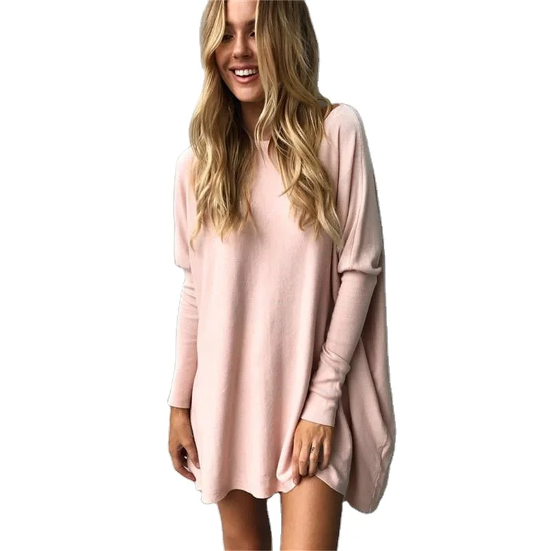 

Women Fashion Casual Blouse Ladies Clothes Women Pink Top, As showed