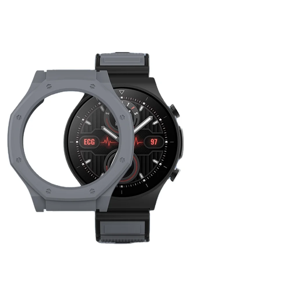 

SIKAI Soft Silicone Watch Case For Huawei GT2 Pro Cool Watch Protective Shell For HUAWEI GT2 Pro Smartwatch