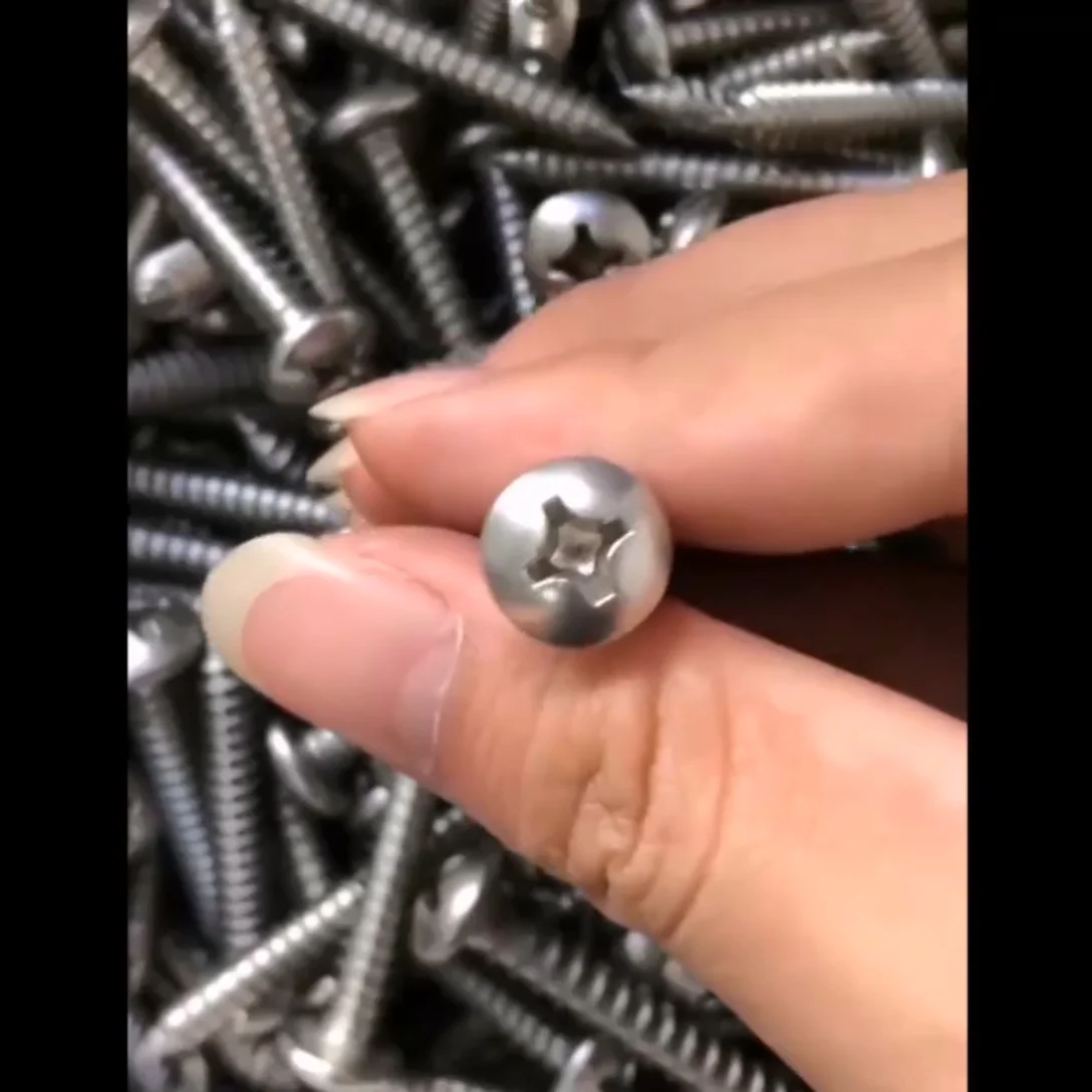 Custom Stainless Steel Selftapping Mini Micro Glasses Watch Screws Phillips Pan Head Self