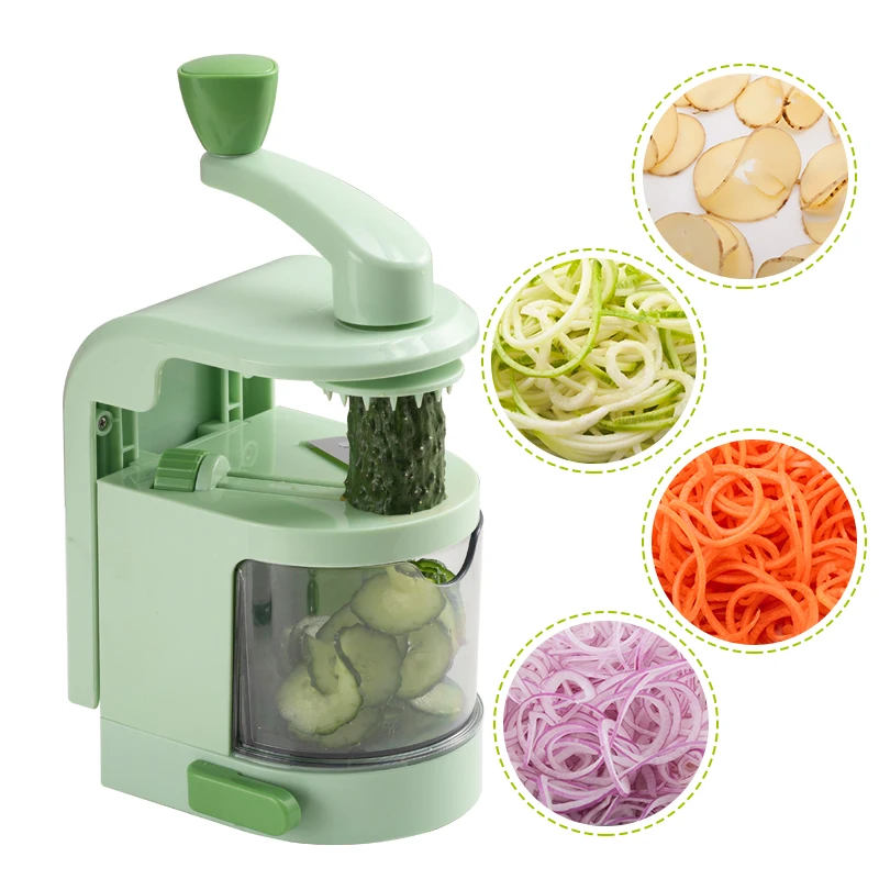 

kitchen slicer Best Vegetable Spiralizer and Cutter manual Sprial vegetable slicer