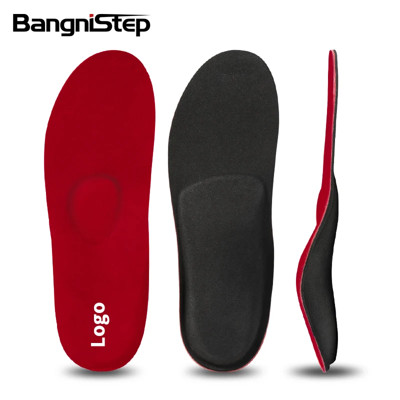 

Bangnistep Severe Flat feet Arch Support orthotic Insole orthopedic insole pads for Plantar Fasciitis EVA insoles