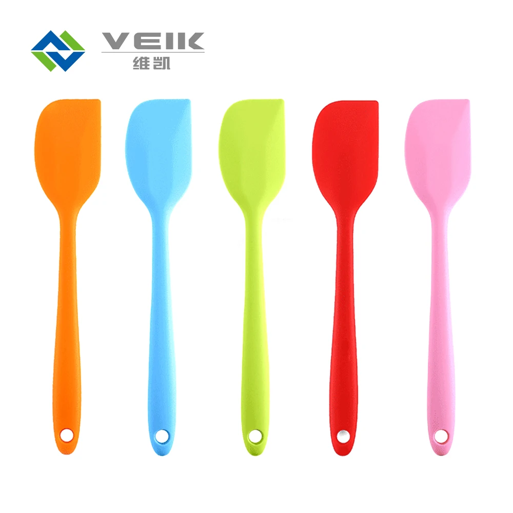 

High Quality Baking Pastry Cake Tools Non Stick Butter Silicone Spatula, Customized