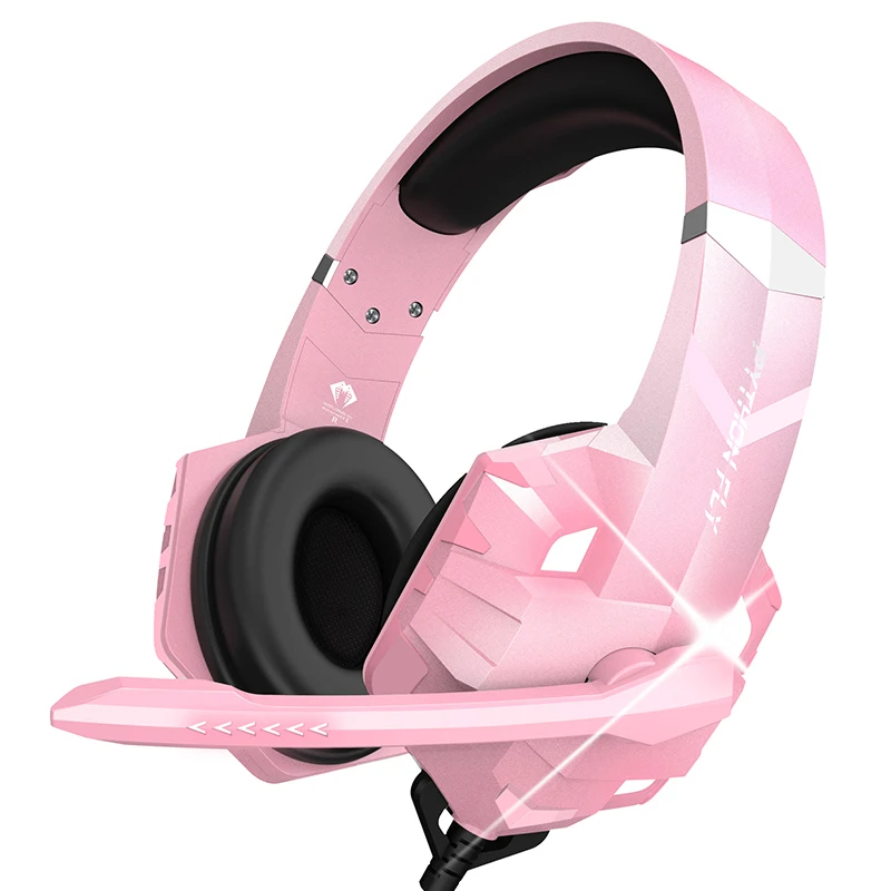 

Free Sample A9 Headphones Lowest Price MAX Boys Pink Girl Headphone Adapters 3.5 With Mic Light RGB For XBOX PC