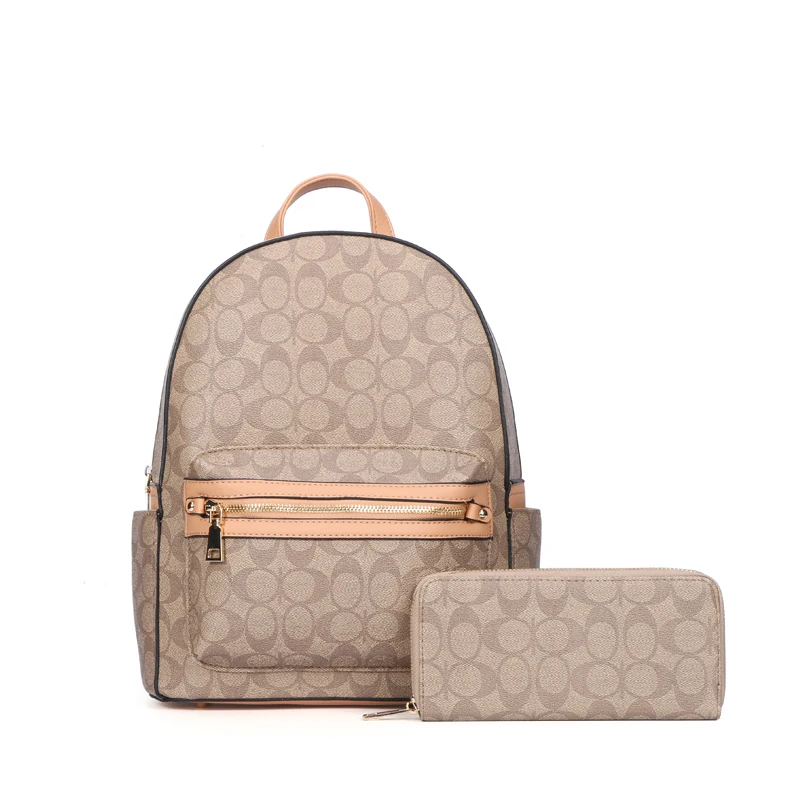 

fashion backpacks pu leather travel casual 2021 women school bag, Customized color