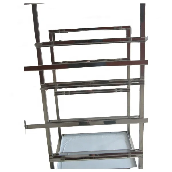custom anti rust metal kitchen food storage drying trolleys, custom metal tube bending forming tubular trolley frame shelves