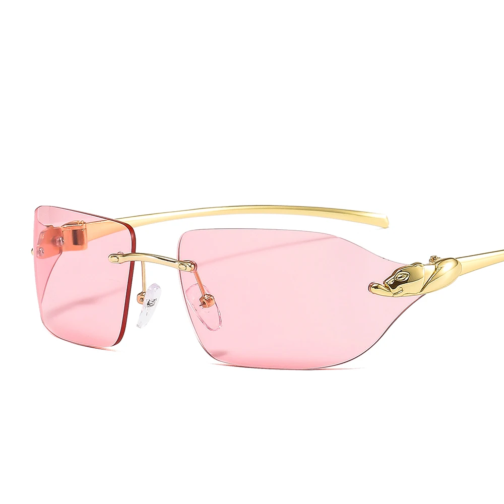 

Small Cuttle Fish Small Sunglasses 2021 Trendy Frameless Rimless Sunglasses 2021