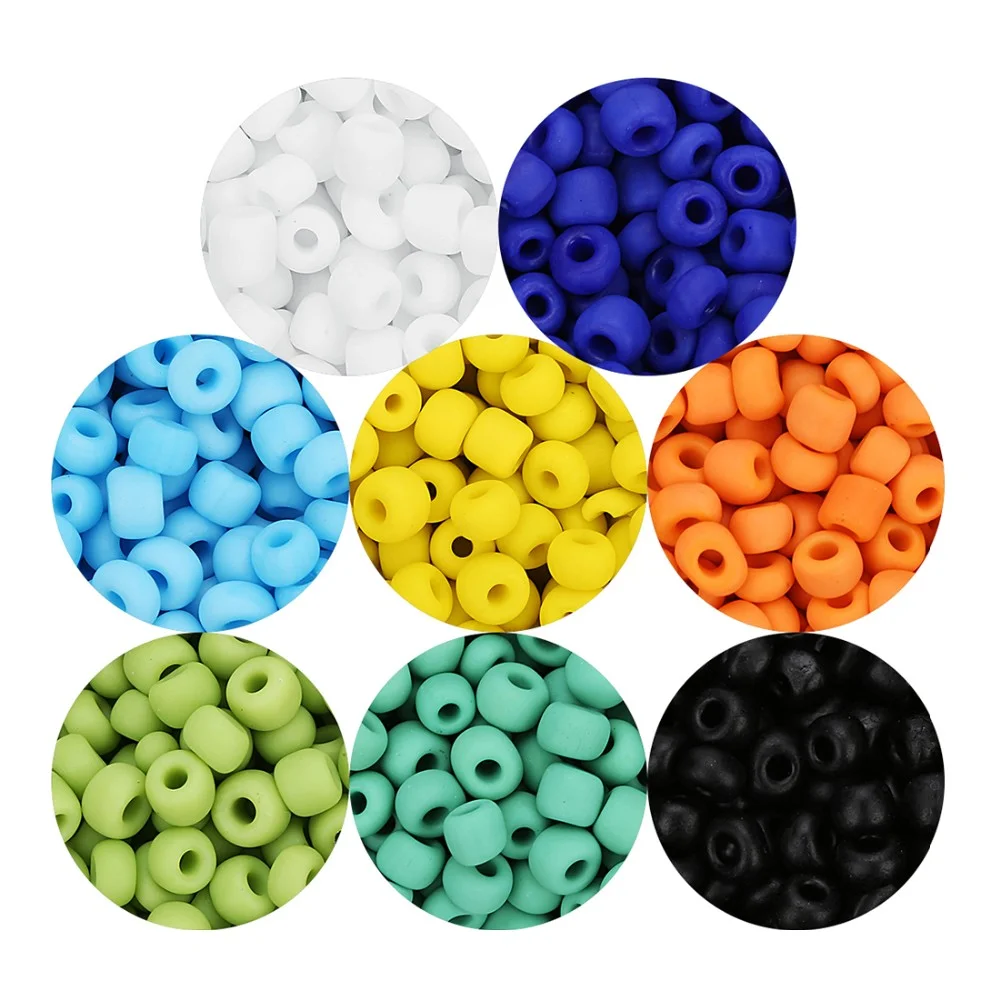 

Wholesale 2.5mm 3mm 4mm Seed Beads Round Glass Beads For DIY Jewelry Necklace Making