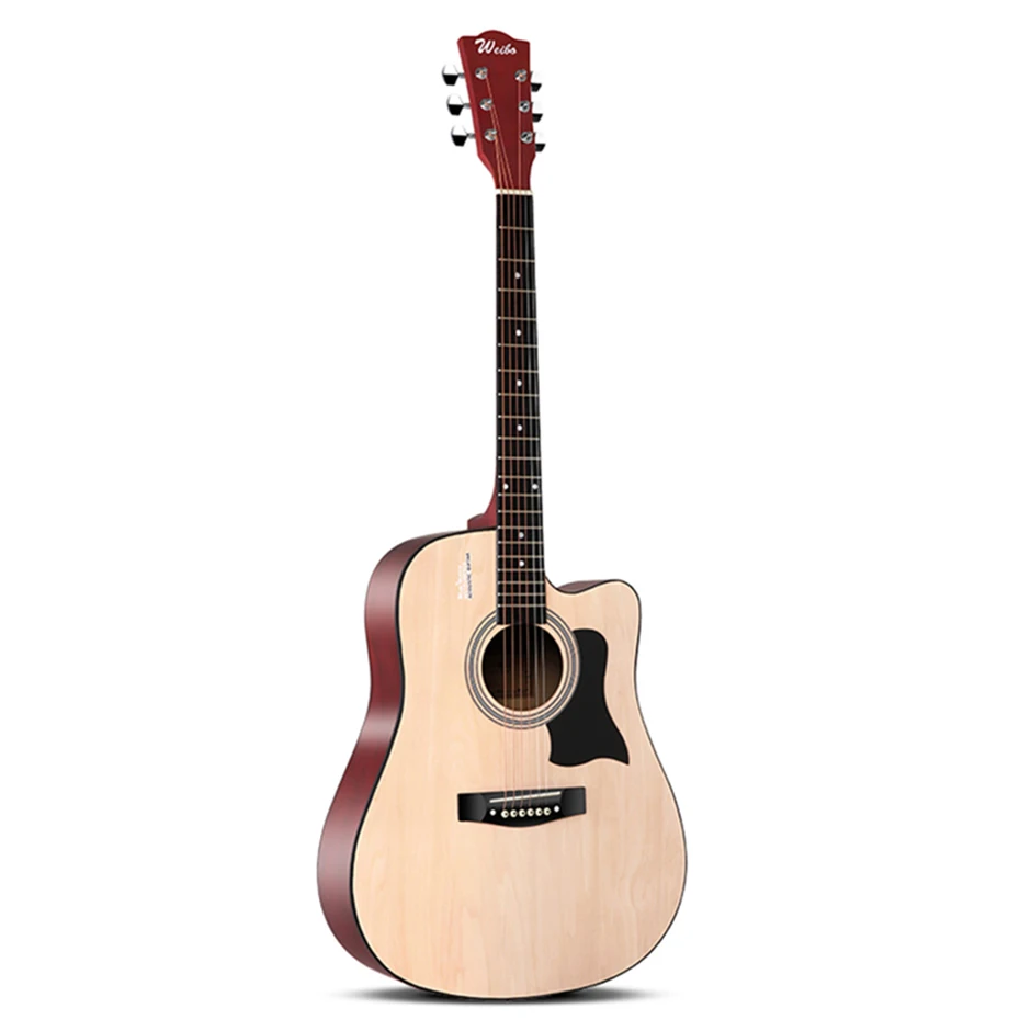 

prs guitar neck stand Good quality unpolished natural  d barrel type beginner acoustic guitar