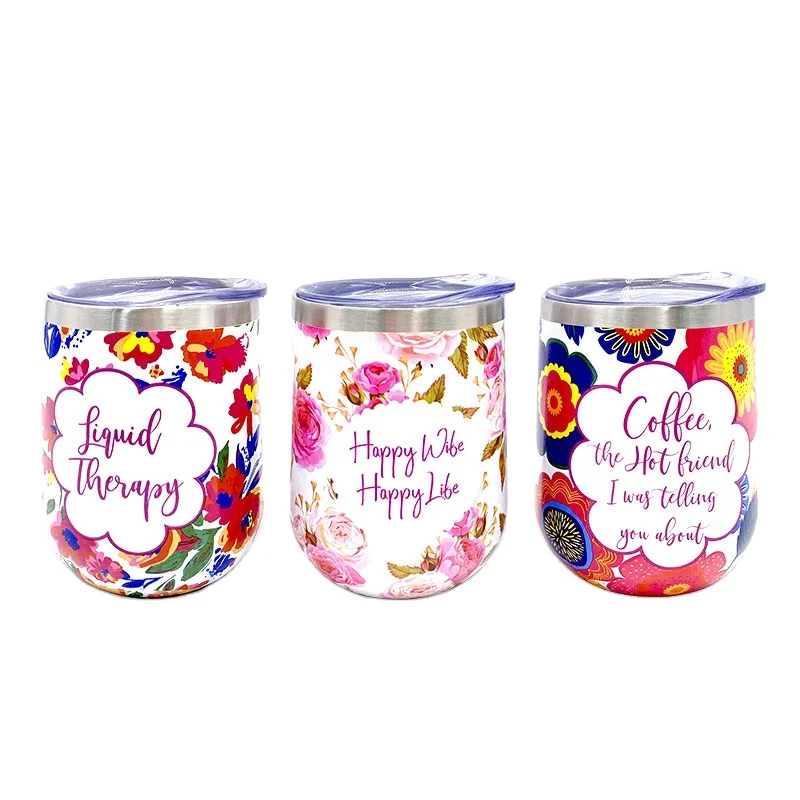 

Customized Stainless Steel Travel coffee Mugs Tumbler With Lid custom water bottles stemless wine tumbler, Customized color