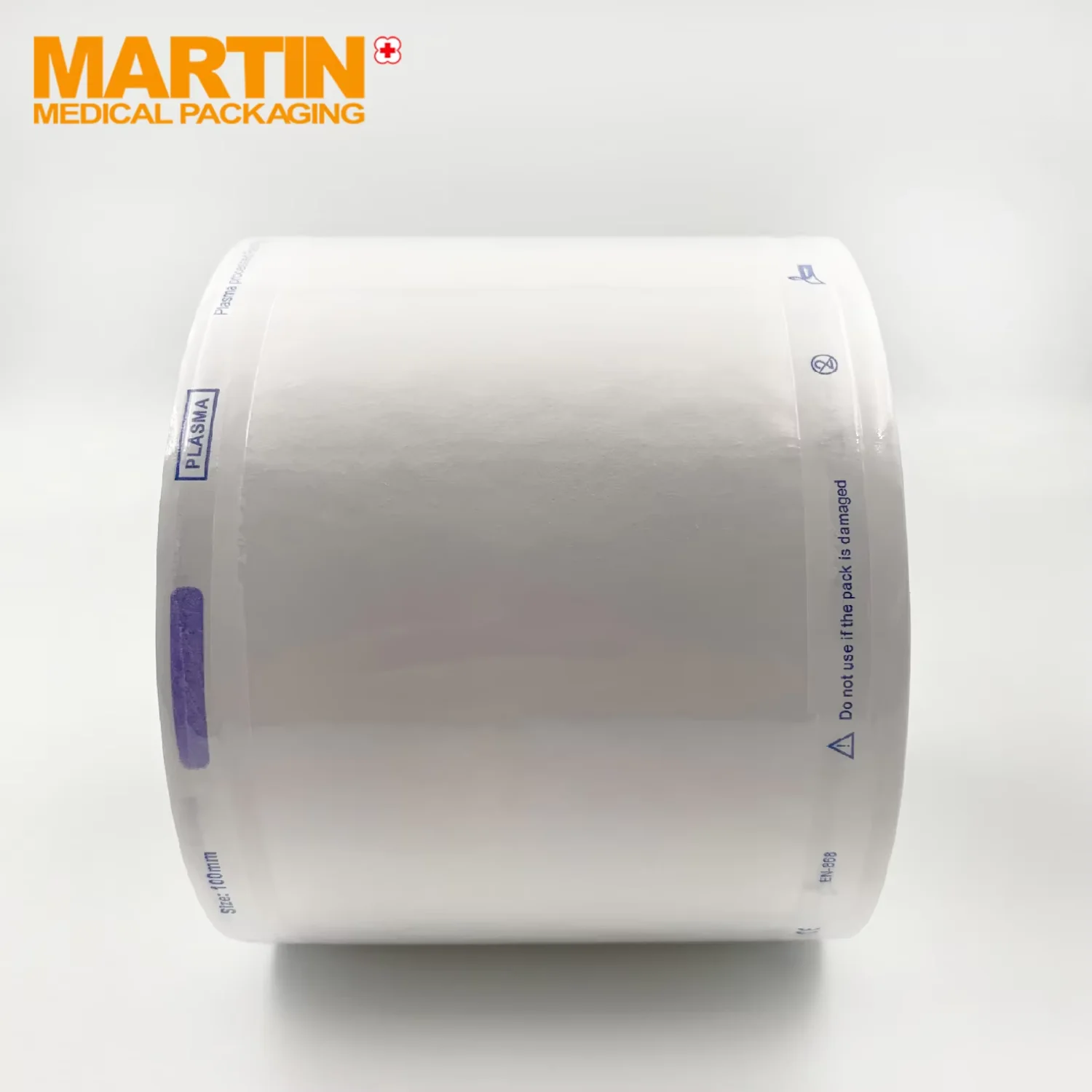 Custom Sterilization Pouch Roll (Tyvek/PET Laminate) Sterile for Packaging for Dental/Clinic Use ISO 13485 Certified