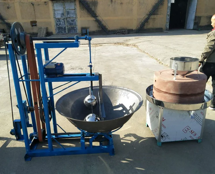 芝麻酱黄油石材铣削芝麻酱研磨机芝麻酱制作机