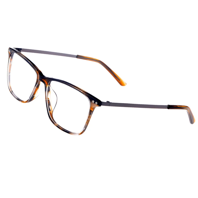 

Acetate with metal temples frames fashion design acetate optical,square acetate eyeglasses, Avalaible