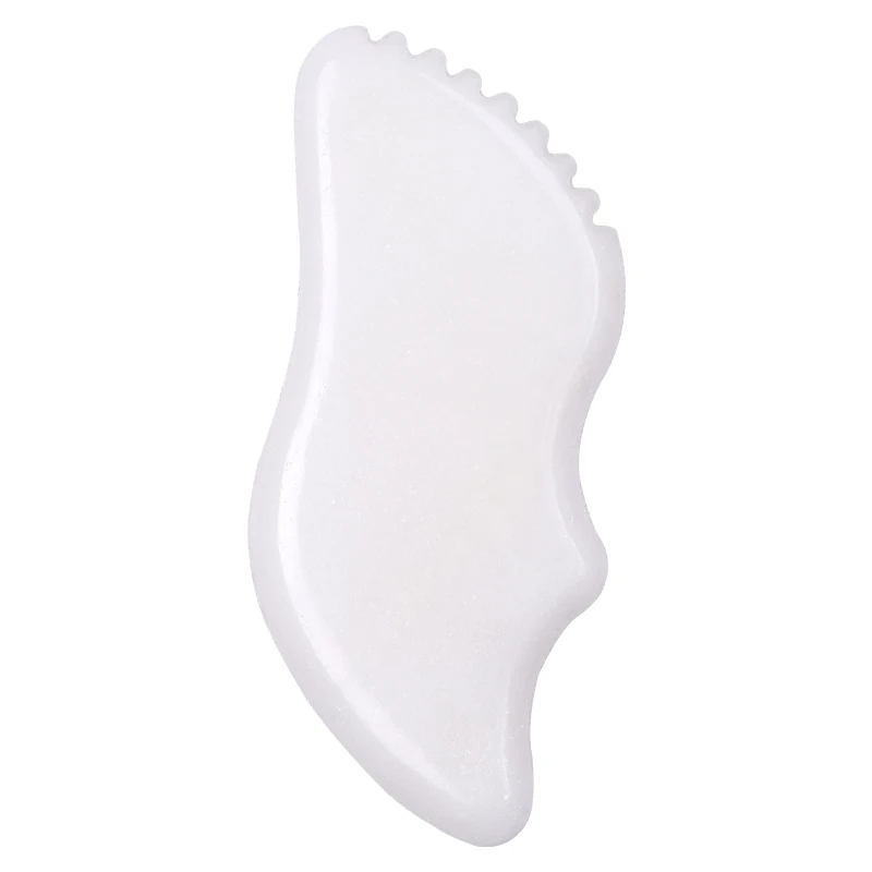

2021 Most Popula White Jade GuaSha For Facial Anti-Aging Anti-Wrinkle