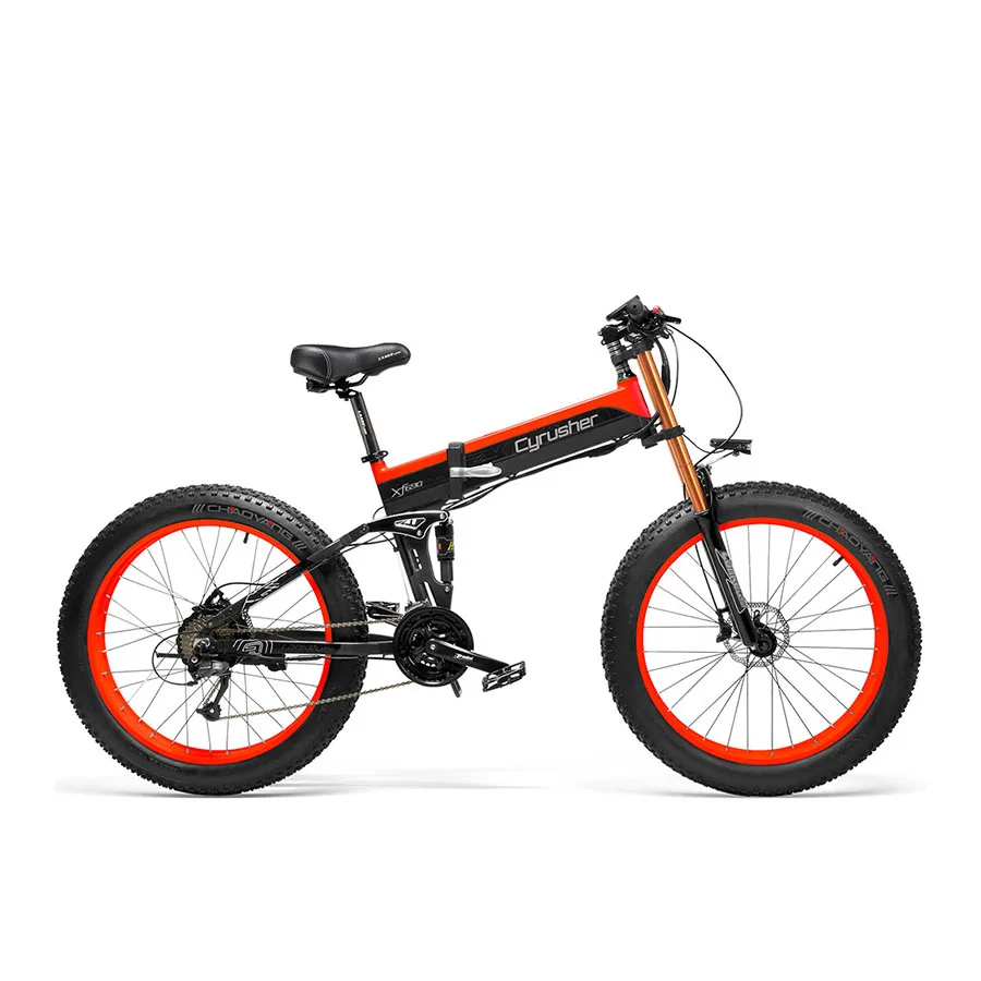 

XF690 Plus Motor Fork Folding Fat Tire Electric Bike