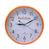 promotional 10inch plastic backwards clock