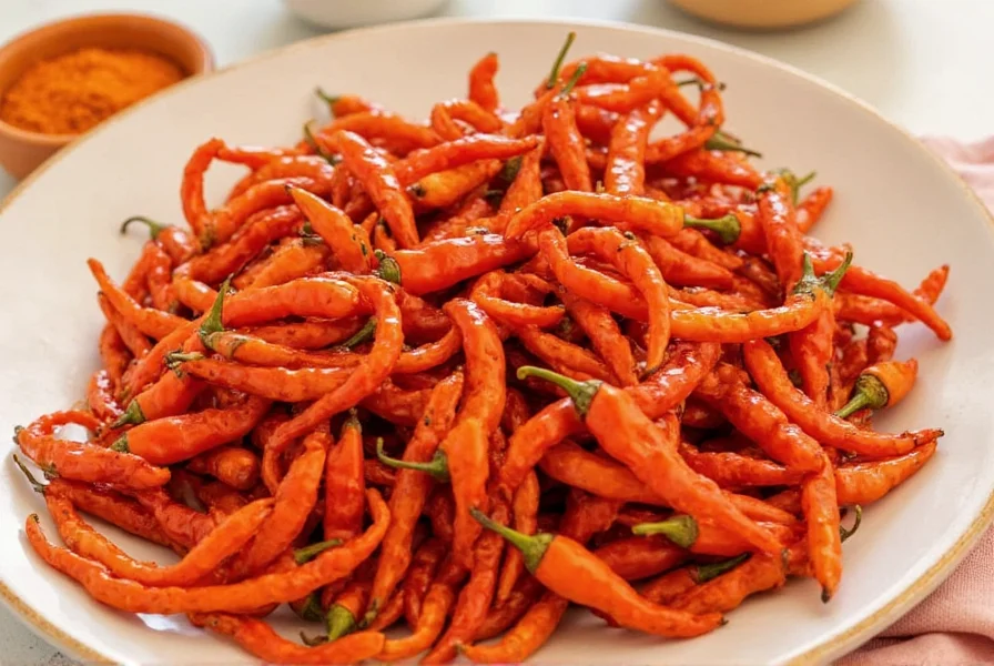 Spicy Popcorn in a Bowl