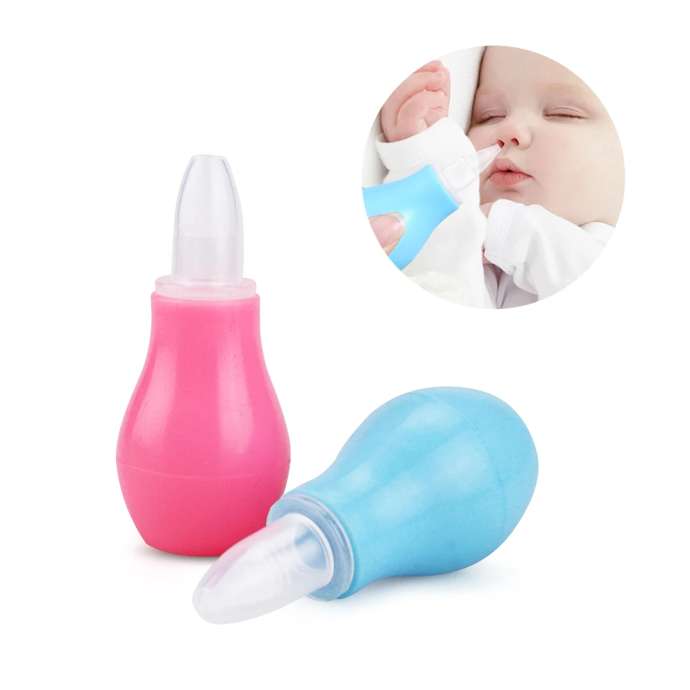 

Nasal Mucus Suction Silicone Infant Baby Nose Cleaner Vacuum Nasal Aspirator For Nose Baby, Pantone color