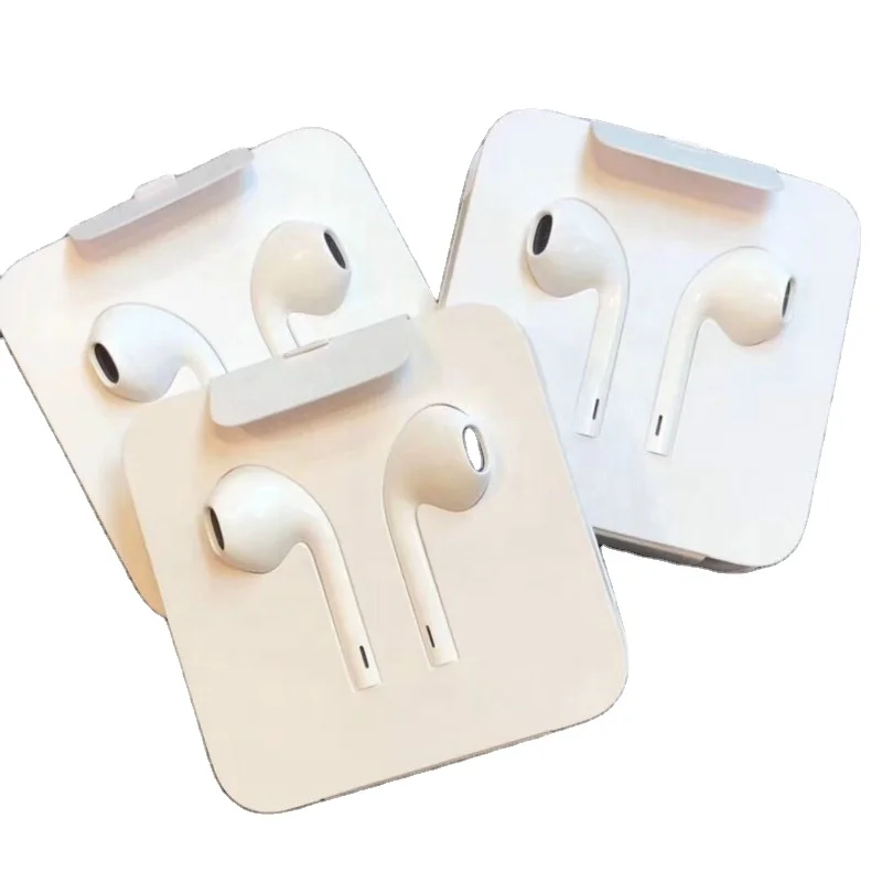 

Original OEM quality headset in ear headphones earphone With Remote Mic for Foxconn iphone 7 8 X 11 pro max no packaging