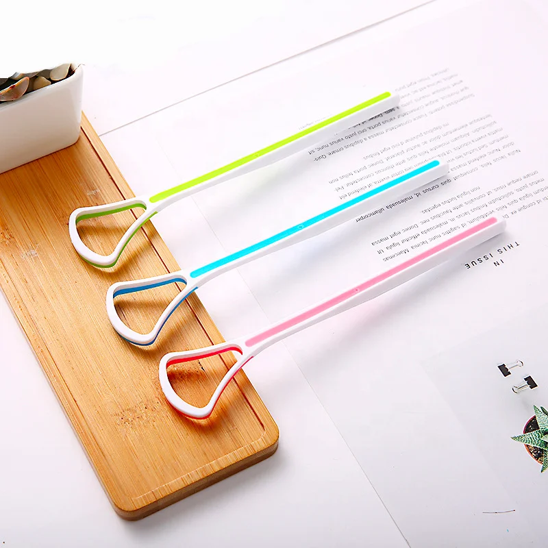 
Disposable Comfortable Massage Rubber Tongue Cleaner 