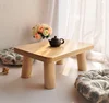 Customized Japanese Tung Wood Small Square Table Simple Tatami Floating Window Table Small Tea Table