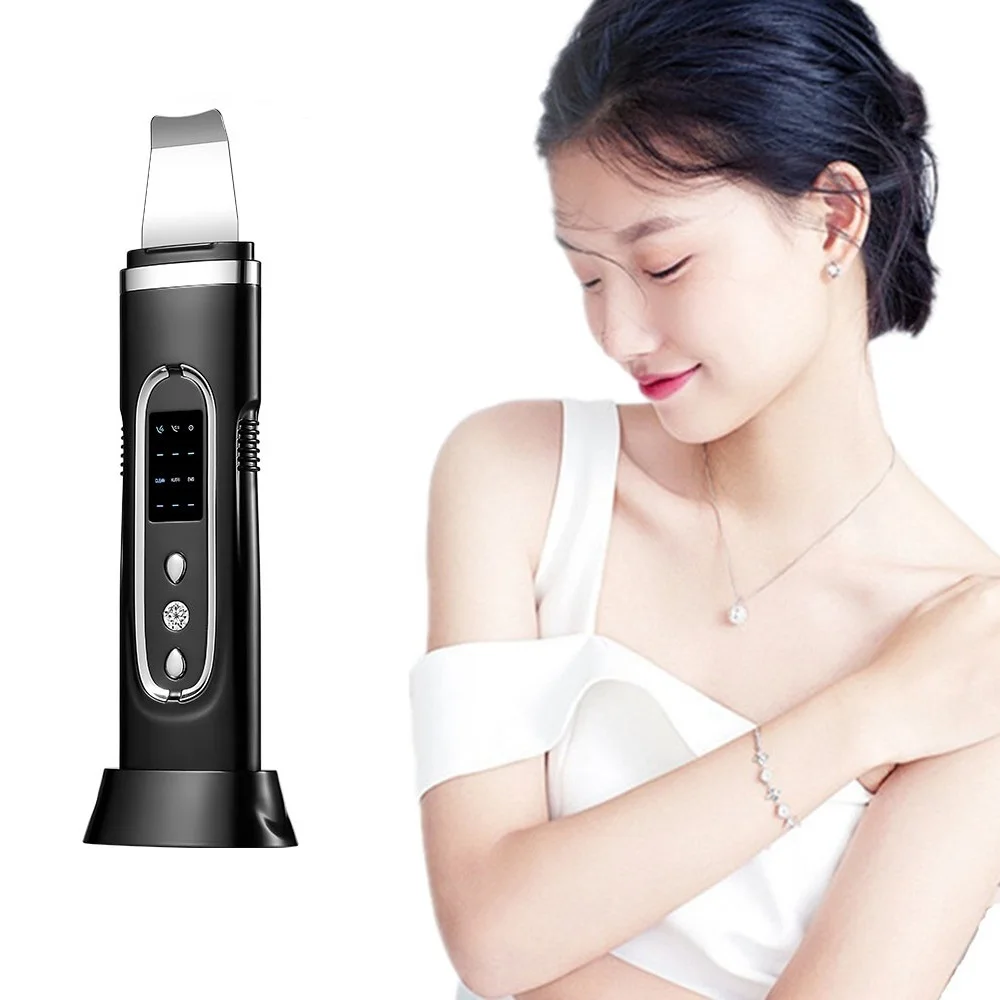 

Hot sale factory direct ultrasonic skin care scrubber 2020
