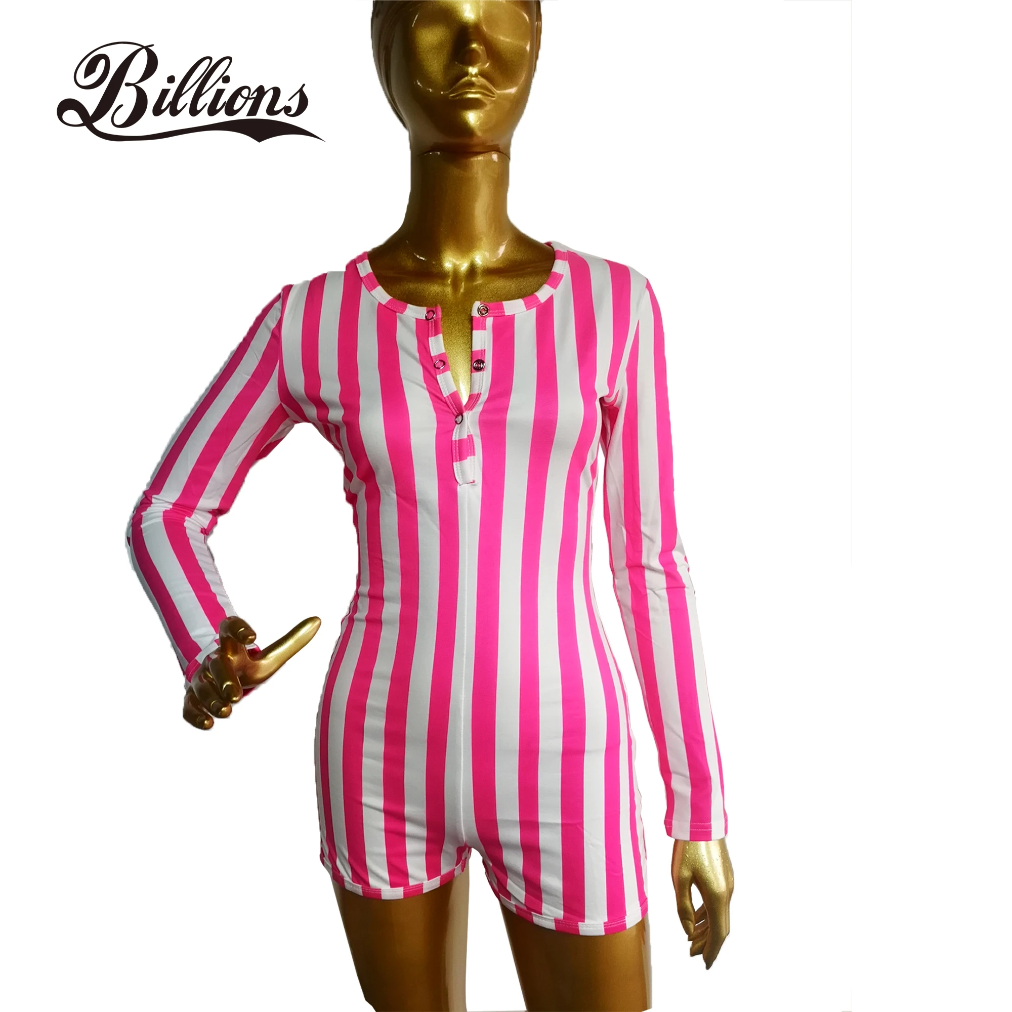 

custom striped onesie with long sleeve, Customized color
