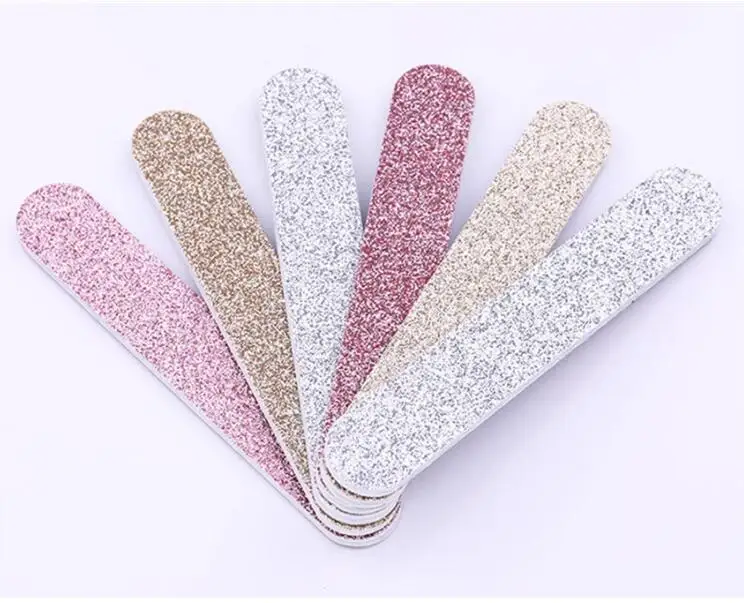 

Nail File Disposable Manicure Products Emery Nail File Glitter nail file